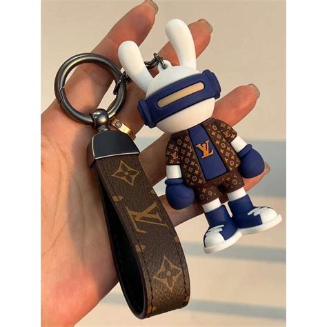 Louis Vuitton rabbit keychain